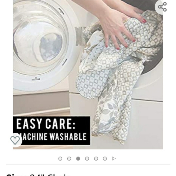 Blue Chair Protector - Picture 4 of 4